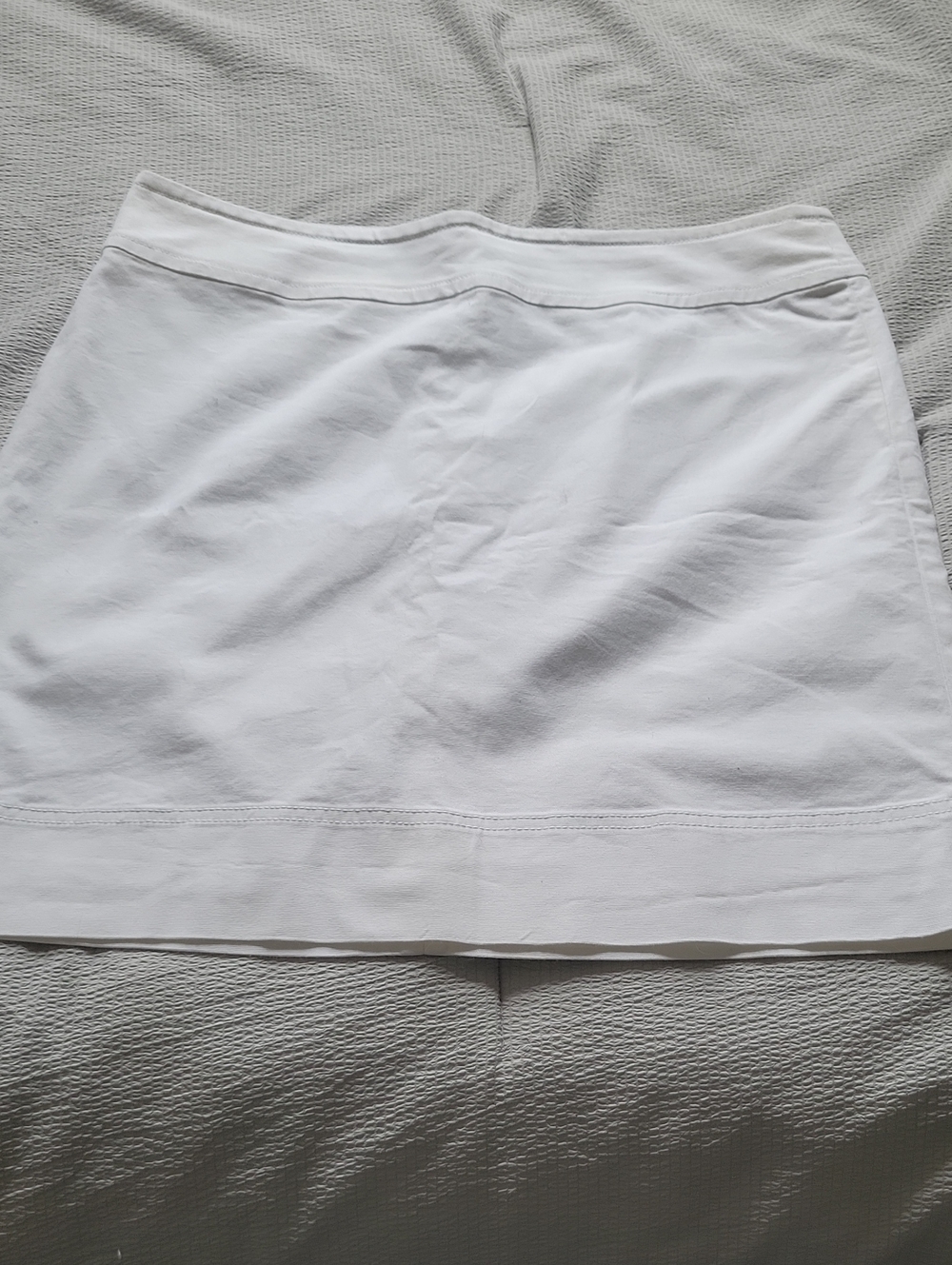 Talbots White Mini Skirt